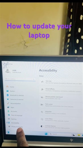 How to update Windows 🔥in one click #windows11 #windowsupdate