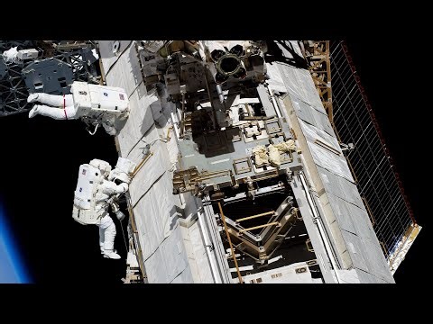 NASA astronauts to complete two spacewalks