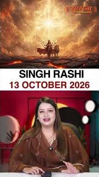 सिंह राशिफल 13 October 2026 | Singh Rashi Horoscope