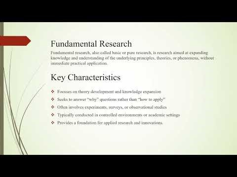 2. Research Types