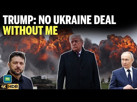 Trump Says No Ukraine Peace Deal Will Happen Without US Approval Ahead of Zelenskyy Talks |4K | N18G