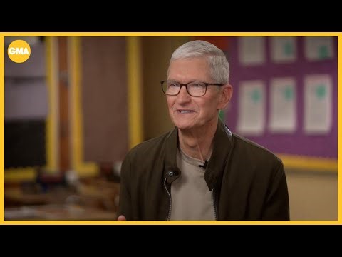 アップルのクックCEO、引退説を否定 AI・スマホ中毒・トランプ氏との関係を語る