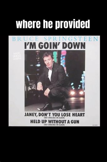 Bruce Springsteen Fact of the Day #2