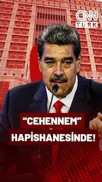 ABD Tarafından Kaçırılan Maduro Dünyanın En Kötü Şöhretli Hapishanelerinden Birinde!