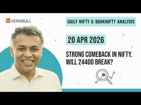 NIFTY & BANK NIFTY Analysis for Tomorrow | Stock Market Outlook | 20 April 2026, Monday