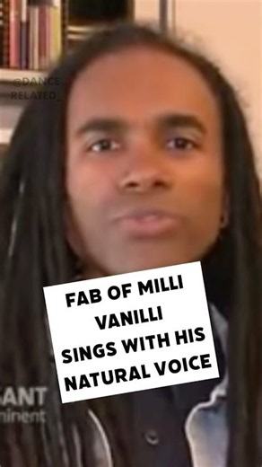 Fab of Milli Vanilli Sings in His Natural Voice #music #80s #millivanilli