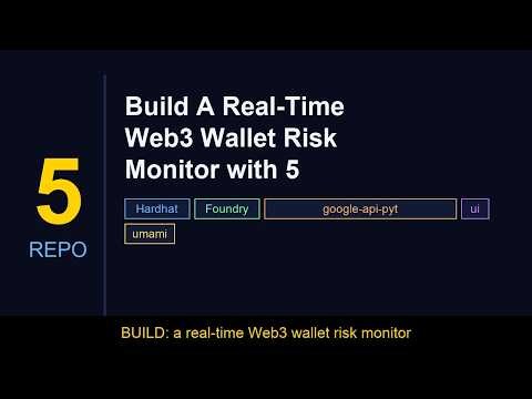 Build Real-Time Web3 Wallet Risk Monitor with Hardhat & Foundry