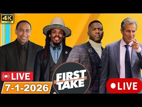 ESPN FIRST TAKE LIVE HD 5-1-2026 | Stephen A. & Cam Newton Debate NFL Playoffs | FIRST TAKE LIVE