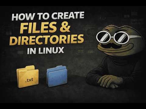 Linux for Beginners: Create Files & Folders in Seconds