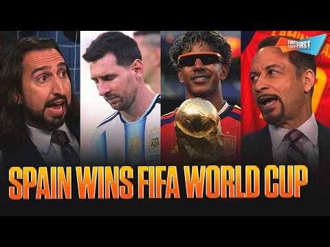 Spain ‘THE BEST TEAM’ beats Argentina, Wins FIFA World Cup, Did Messi pass the torch to Yamal? | FTF