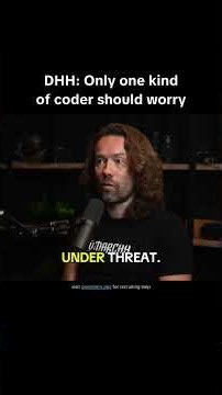 DHH: Only one kind of coder should worry #shorts