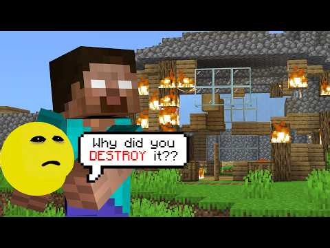 What If Verity Meets HEROBRINE AGAIN in FROM THE FOG?? | Minecraft MOD