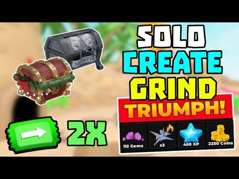 SOLO BEST CREATE GRIND + EASY GUIDE | TDS Tower Defense Simulator