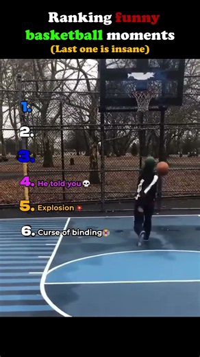 Ranking The Funniest Basketball Moments 🏀😂 #basketball #shorts #funny