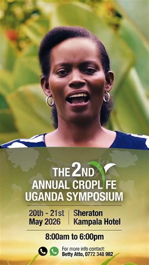 Join us at the 2nd Annual CropLife Uganda Symposium happening from 20th–21st May as we foster meaningful dialogue and actionable solutions that support farmers, strengthen agricultural systems, and contribute to a more sustainable future for Uganda’s agriculture. #CropLifeUganda | #croplifeinternational #CropLifeAfricaMiddleEast