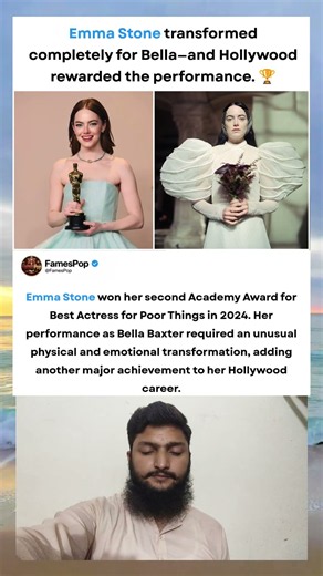 Emma Stone’s Boldest Acting Transformation Earned Her Another Oscar Victory 🏆🎬