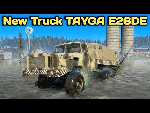 New Truck TAYGA E26DE In SnowRunner Season 17