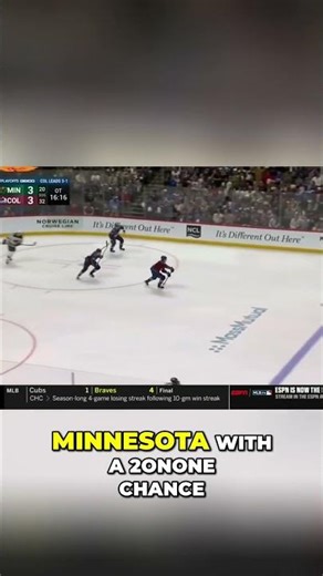 MacKinnon's SNIPE & OT WINNER: Avalanche Drama You NEED to See! #shorts
