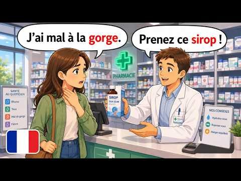 60 Minutes of Daily French Dialogues for beginners | Daily French Conversation (A1-A2)