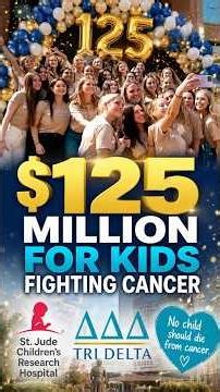 They Just Raised $125 MILLION for Kids Fighting Cancer