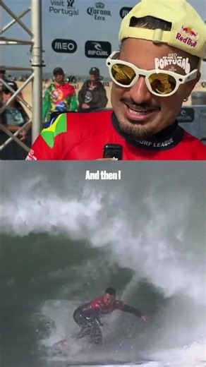 @italoferreira pulls off the impossible 😳 @meoinstagram @ripcurl #ProPortugal is LIVE!