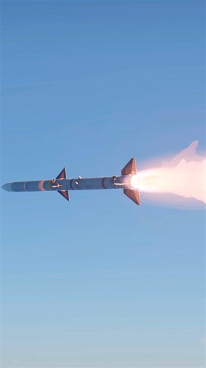 The Raw Power of a Rocket-Powered Missile in Action!