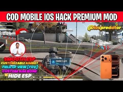 CODM Global and Garena iOS Hack/ Cheat | Call of Duty Mobile iPhone/ iPad Hack Panel File - CODM IOS