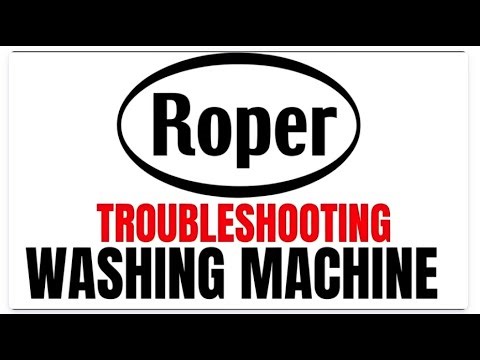 Roper Washer Stuck On Sensing