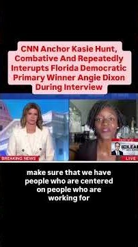 CNN Interview With Angie Nixon Gets HEATED 😳 #AngieNixon #CNN #Democrats