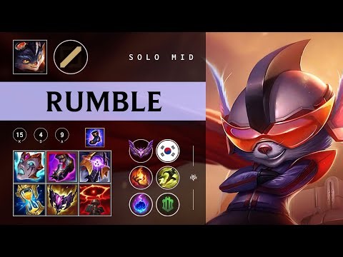 Rumble Mid vs Zoe - KR Master Patch 26.02