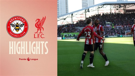 Brentford 1-2 Liverpool | Defeat at the Gtech | Premier League Highlights