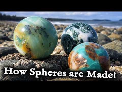 Turning Rough Rock into Perfect Spheres (Full Process!)