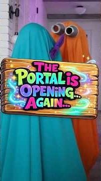 Adley OPENED the RAiNBOW GHOST PORTAL again...!