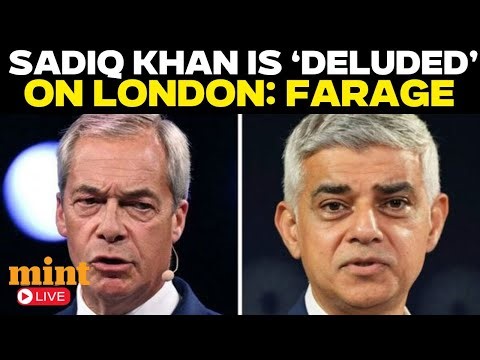 Farage Speech Live | Nigel Farage in Full Attack Mode on Sir Sadiq Khan Over Crime in London