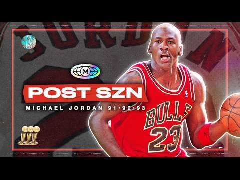 Michael Jordan’s EPIC 3-Peat Playoff Run 🏆 (1991–1993) | POST SZN (60 FPS)