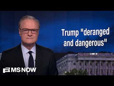 Lawrence: Trump's nuclear attack comments are why the 25th Amendment exists