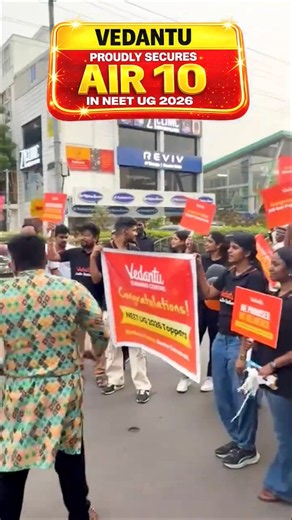 🎉 Vedantu Makes History! AIR 10 (General) in NEET 2026 #shorts #vedantuneettamil