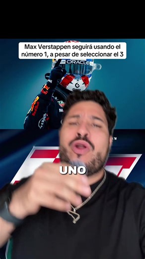 Max Verstappen seguirá utilizando el número 1, a pesar de haber elegido el número 3 para la siguiente temporada de la Fórmula 1. Y es que, si volteas el número… parece un 1. Déjame en los comentarios si estás de acuerdo conmigo o si estoy loco. #F1 #Formula1 #DelBosqueF1 #MaxVerstappen #tiktokdeportes