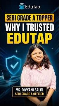 Why I Trusted EduTap For 3 Years | SEBI Grade A Topper