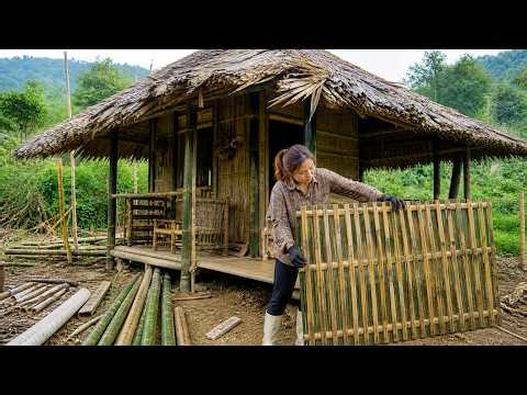 Alone in the Wilderness: Poor Girl Builds Her Small Dream Home from Scratch