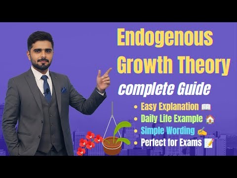 Endogenous Growth Theory Explained | Why Knowledge & Innovation Matter | By Muhammad Khan