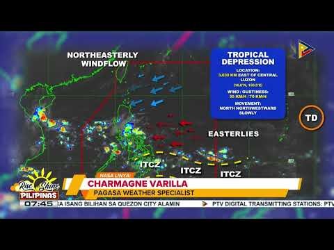 Info Weather mula kay PAGASA Weather Specialist Charmagne Varilla