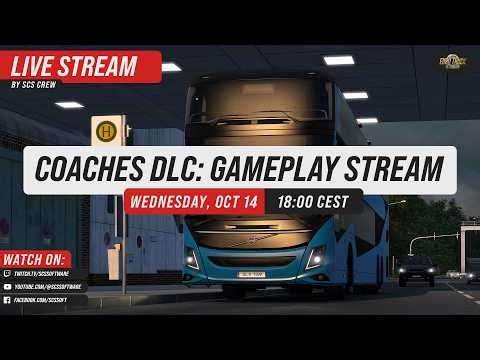 COACHES First Look | Euro Truck Simulator 2 🚌💨