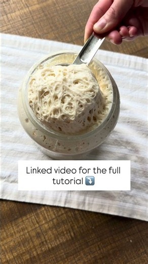 Make a sourdough starter from scratch with no scale ! In