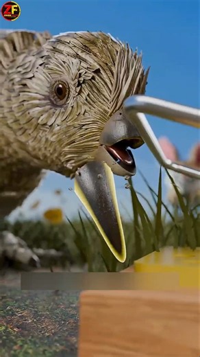 Este Pájaro Creó su Propio Pico Artificial 🤯