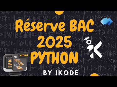 🔥 Correction Réserve Bac 2025 | Python (Matrice)