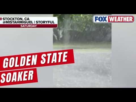 Heavy Rain Soaks California As Multi-storm System Could Bring Feet Of Mountain Snow To West Coast