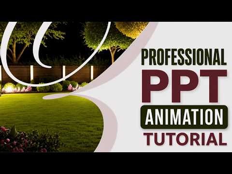 PowerPoint Animation Tutorial 🔥 | Create Professional PPT Slides (Step-by-Step)