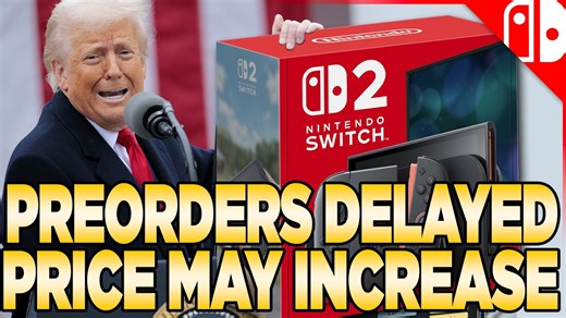 Official news: Switch 2 preorders delayed and price adjustments