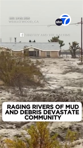 Residents in Wrightwood woke up to a muddy mess on Christmas morning after Wednesday's powerful storm left a trail of destruction through the small mountain community. Now, the community is left picking up the pieces. Many residents have homes and cars inundated with mud. | ABC7